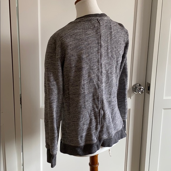 RAG AND BONE/ JEAN • heather grey sweatshirt - Picture 2 of 2